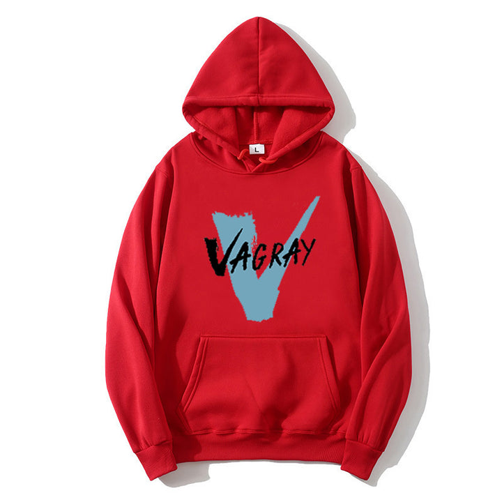 Kvinders hætte sweatshirt med moderne logo print Skovae
