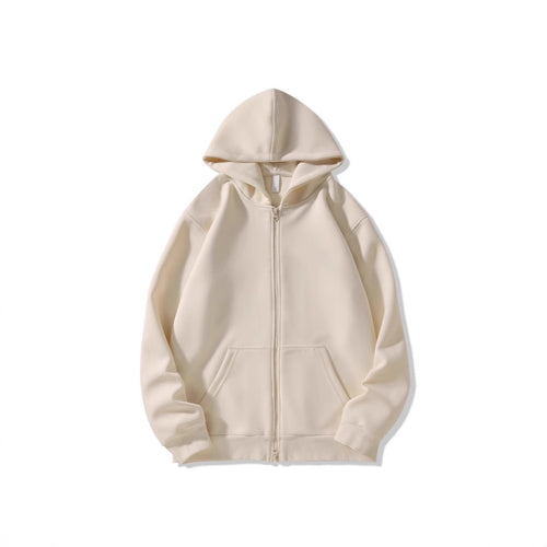 Dame hoodie jakke med fuld lynlås og praktiske lommer Skovae