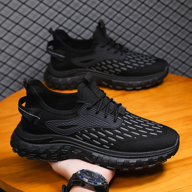Herrer Komfortable Løbesneakers med fleksibel Sål og åndbar Struktur Stilla