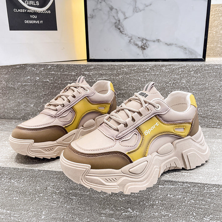 Dame Sportsneakers med dämpende sål og åndbar konstruktion Stilla