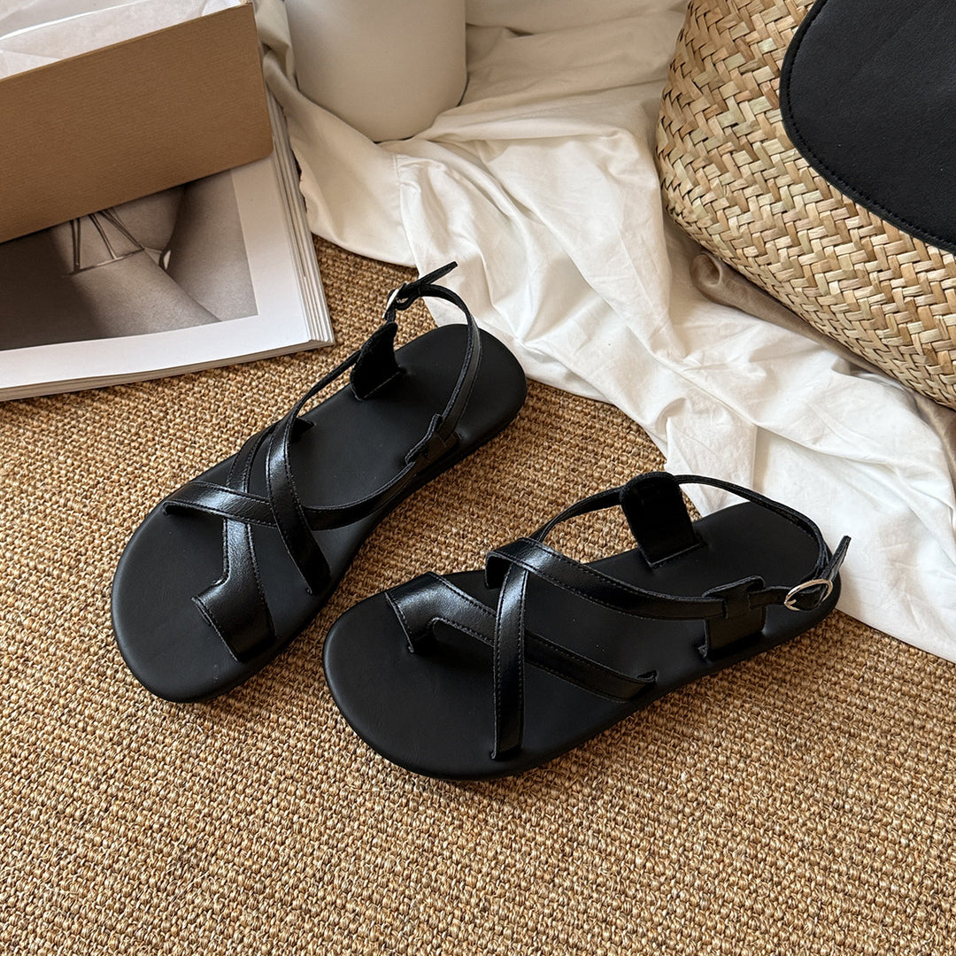 Femme Cross-Strap Miljøvenlige Sandaler Stilla