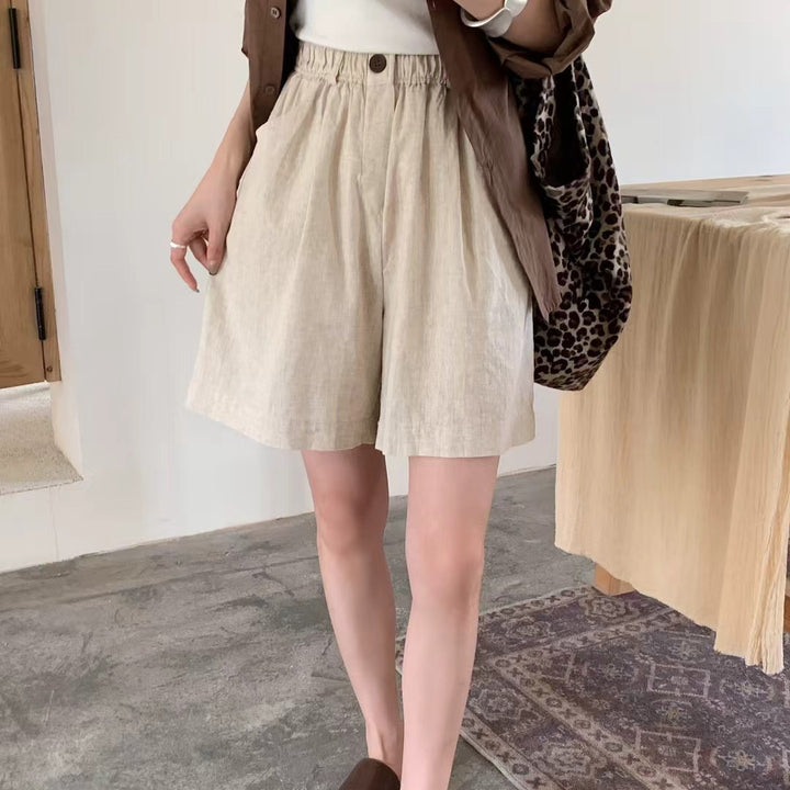 Femme Højtaljede Casual Shorts Stilla