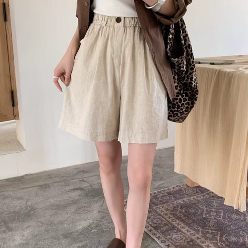Femme Højtaljede Casual Shorts Stilla