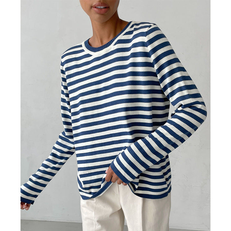 Stilla | Klassisk Stribet Sweater