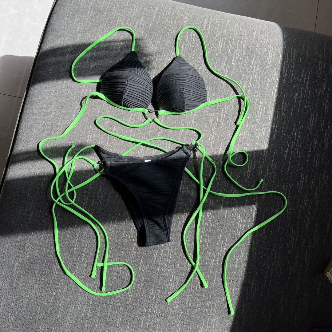 Dame Bikini-sæt med innovativt design og justerbare stropper Stilla