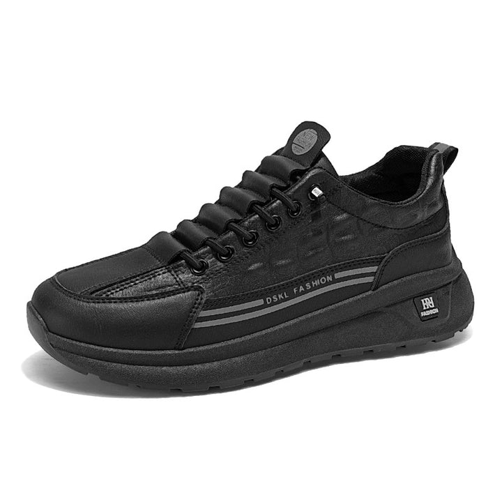 Herre komfort-orienterede afslappede sneakers med multi-textur design Stilla