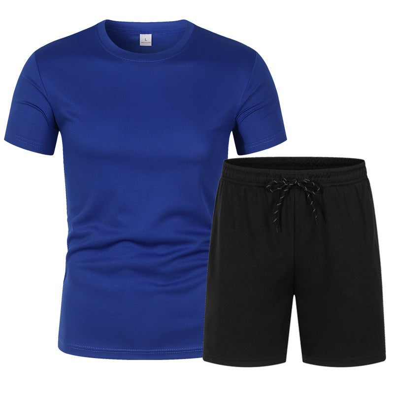 Dame Sporty T-shirt og korte træningsshorts sæt Stilla