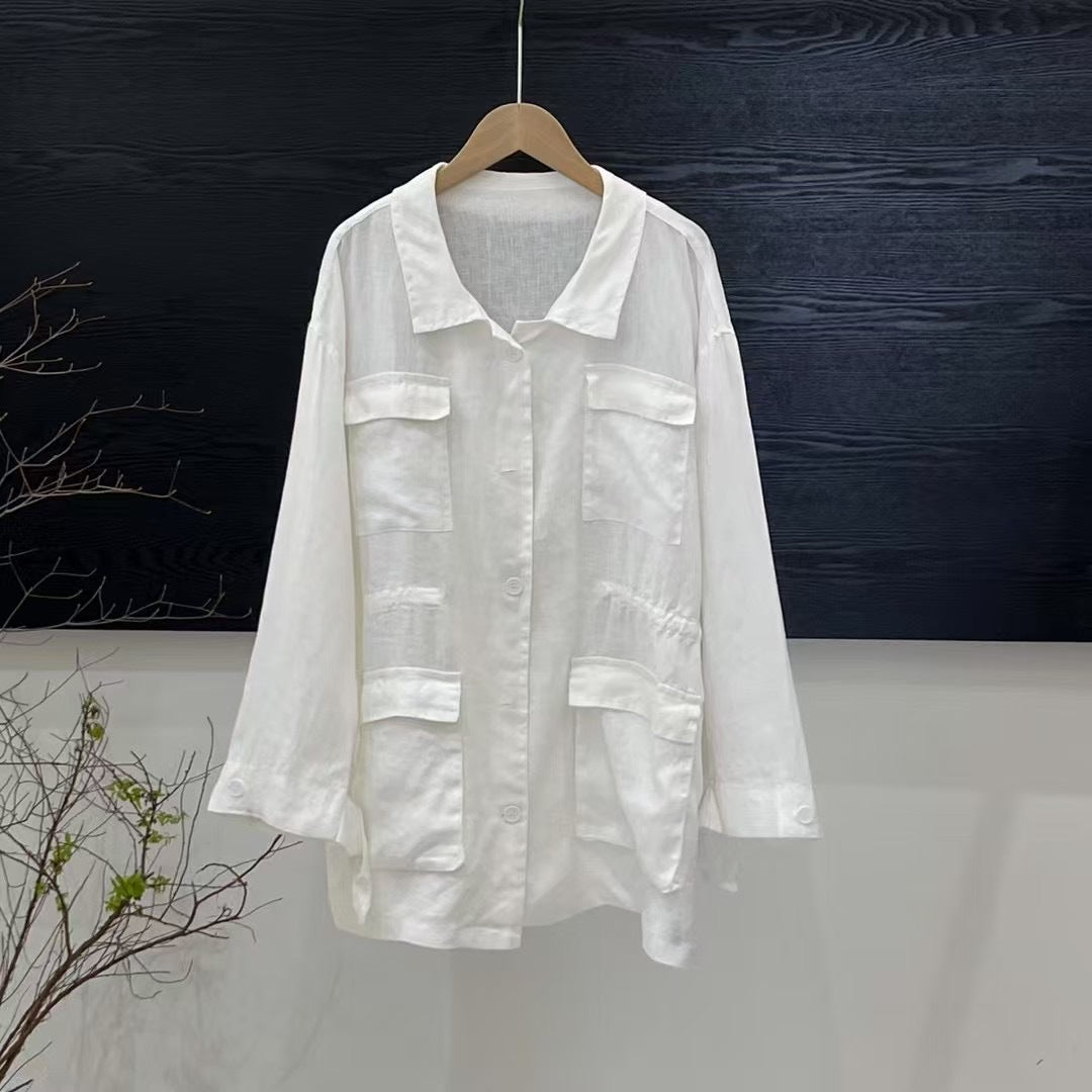 Femme Let Utility-jakke med lommer Stilla