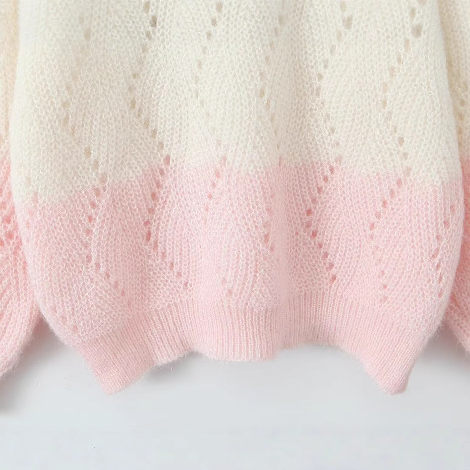 Kvinder Komfortabel Strik Sweater med Delikate Farver Stilla