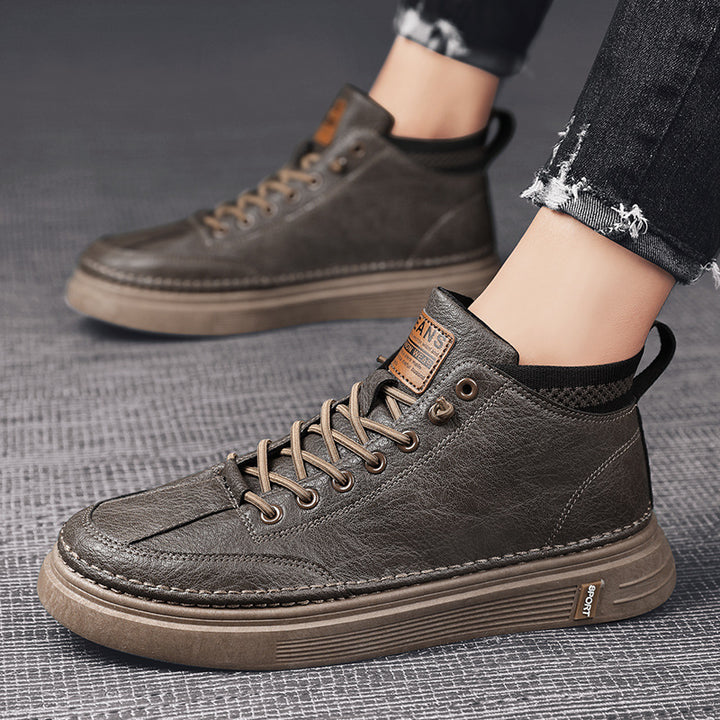 Herrer Premium Fritid High-Top Sneakers Stilla