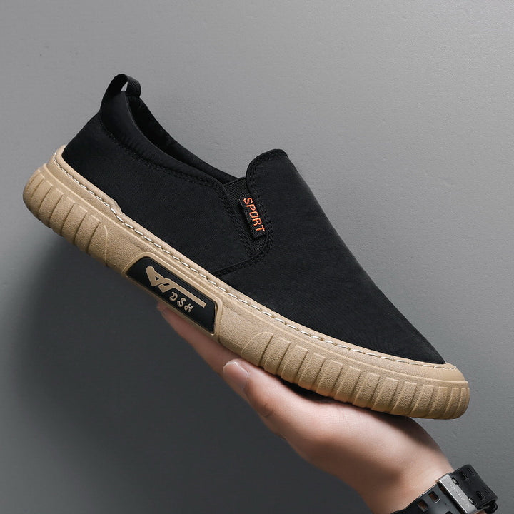 Dame Slip-On Sporty Fodbed-Sneaker Stilla