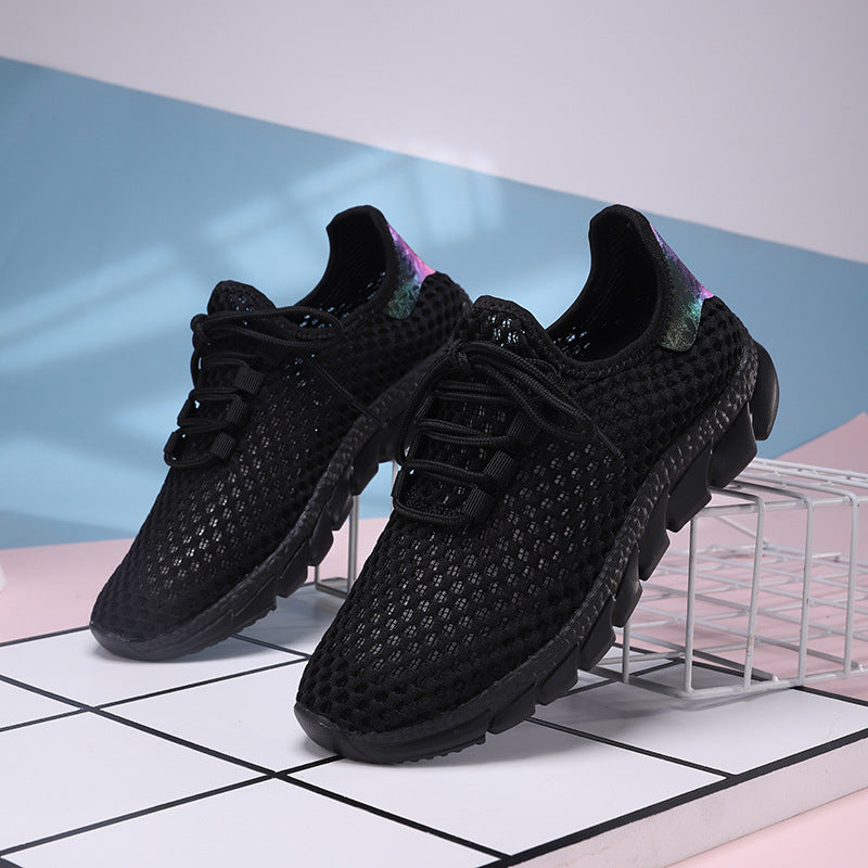 Dame Behagelige Løbesneakers med åndbart netdesign Stilla