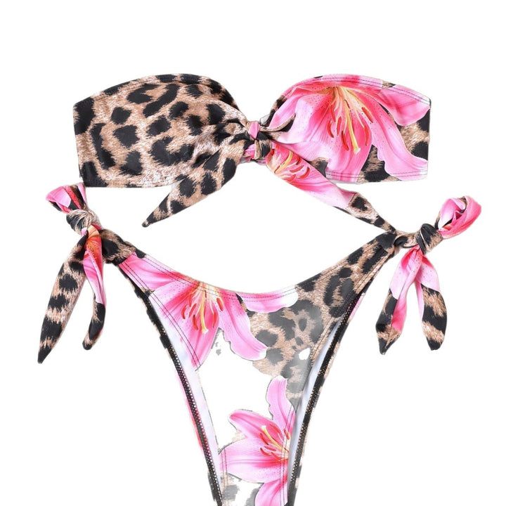 Dame Bandeau Bikini Skovae