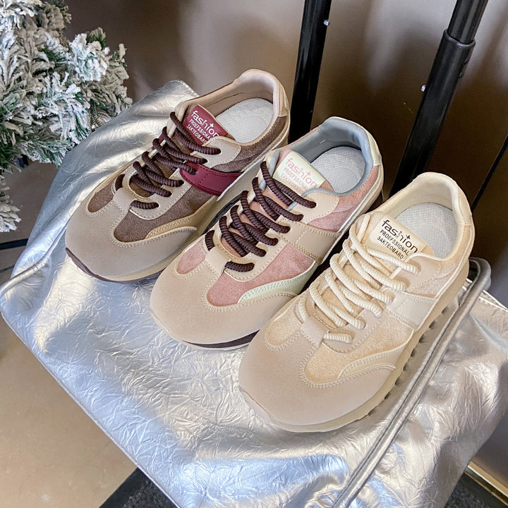 Damer Sporty Sneakers med åndbart overmateriale og støddæmpende sål Stilla