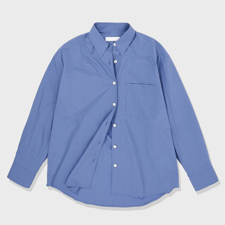 Dame Oversized Skjorte med afslappet pasform og kvalitetsmaterialer Stilla