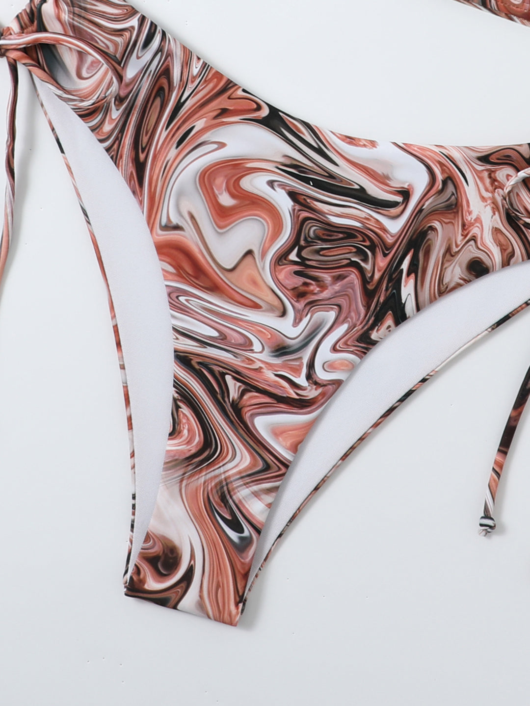 Dame Asymmetrisk Design Bikini Sæt Stilla