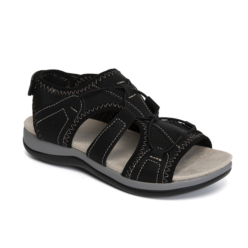 Dame Komfortable Outdoor-Sandaler med justerbare remme og polstret fodseng Stilla