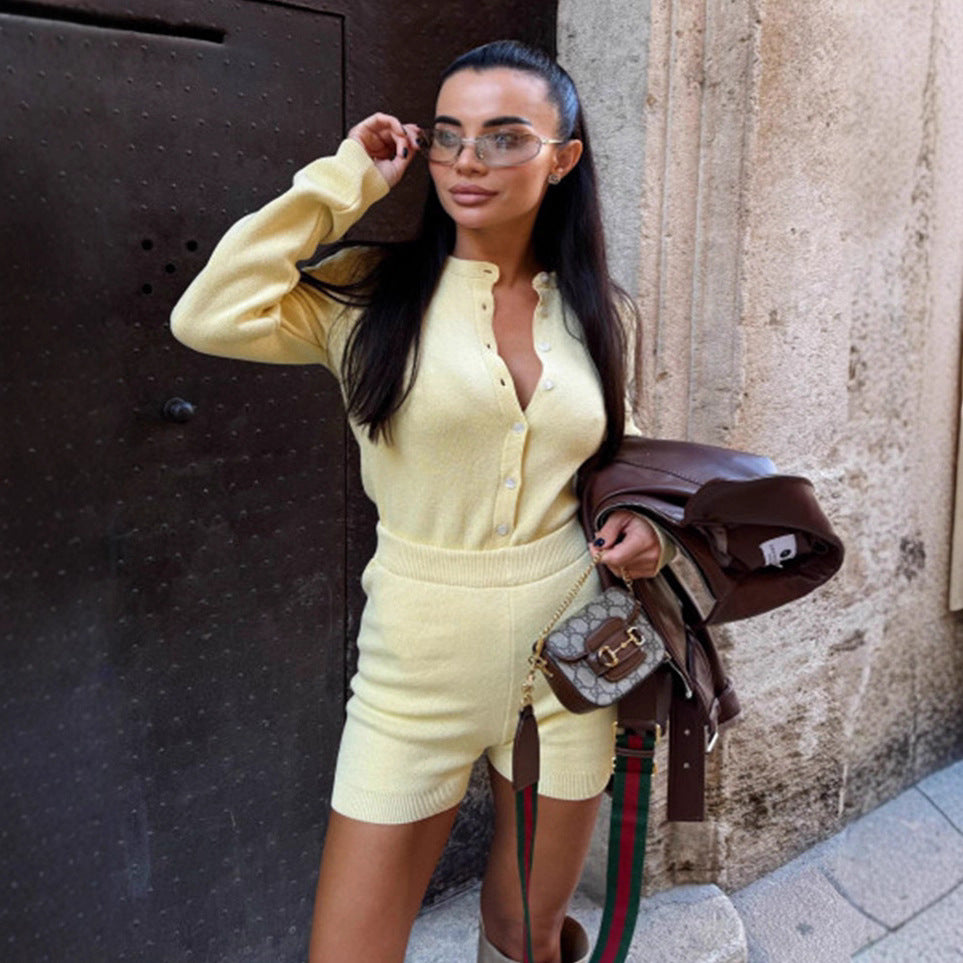 Kvinders Strik Jumpsuit Skovae