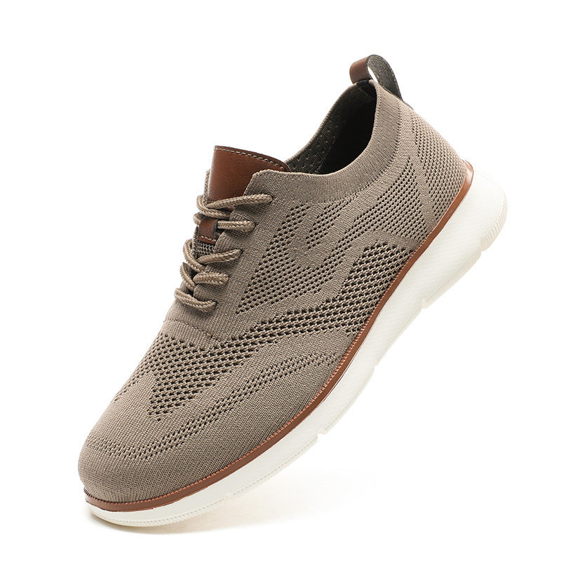 Herrer Let Åndbar Strik Sneakers Stilla 1749651480