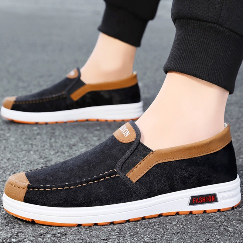 Dame Casual Slip-On Sneakers med behageligt ruskindsovermateriale Stilla
