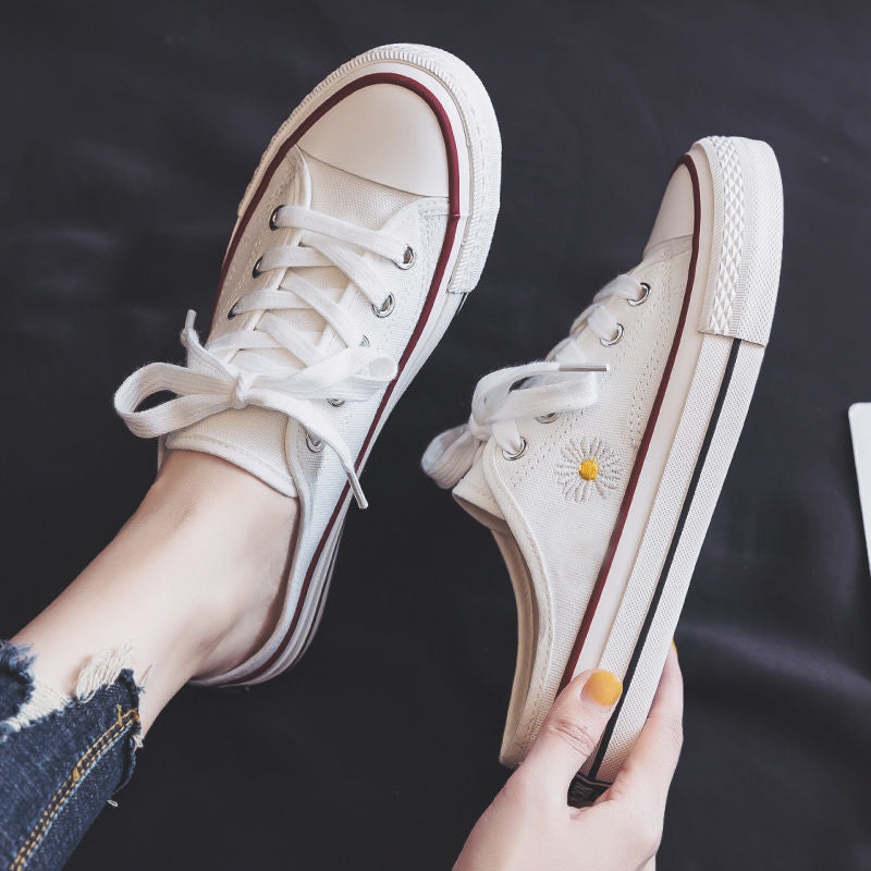Dame fritids sneakers med åben hæl og afslappet stil Stilla