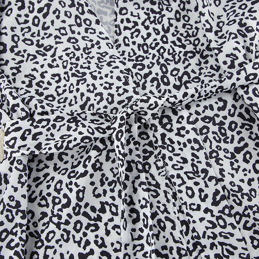 Dame loungewear-sæt med dyreprint og afslappet design Stilla
