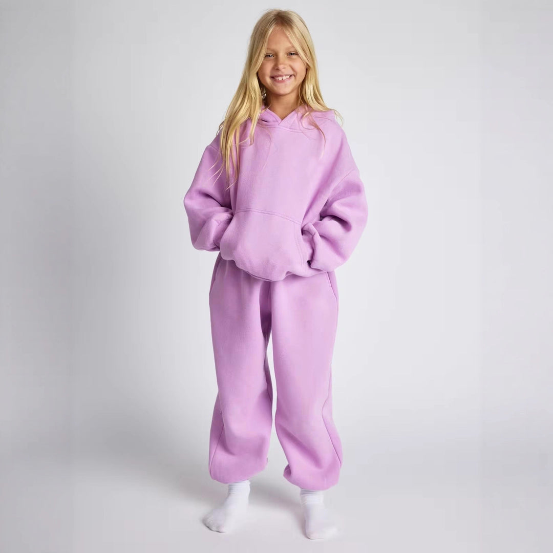Dame afslappet hoodie med blødt indvendigt foder og praktiske lommer Stilla