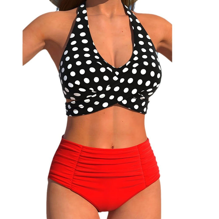 Dame Højtaljet Bikini Stilla