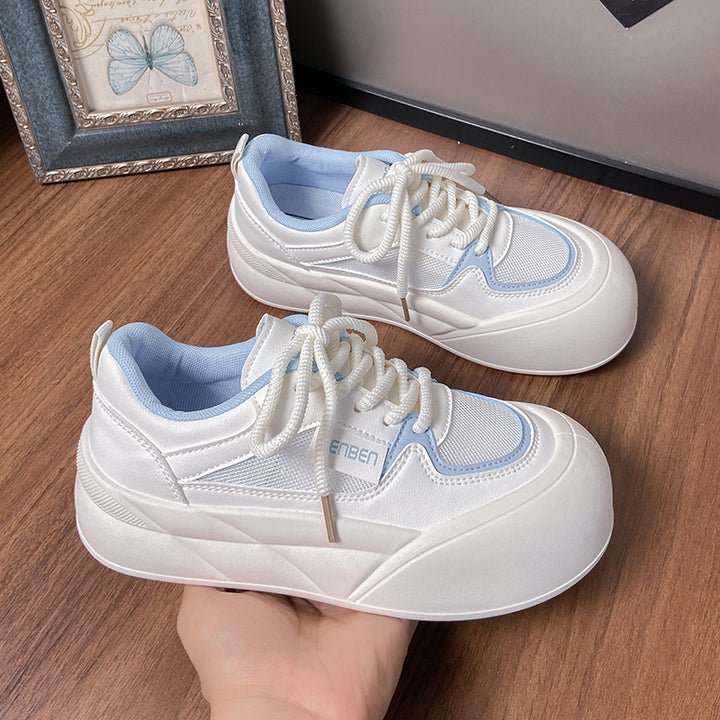 Dame Chunky Sneakers med sporty design og komfortabel profileret sål Stilla