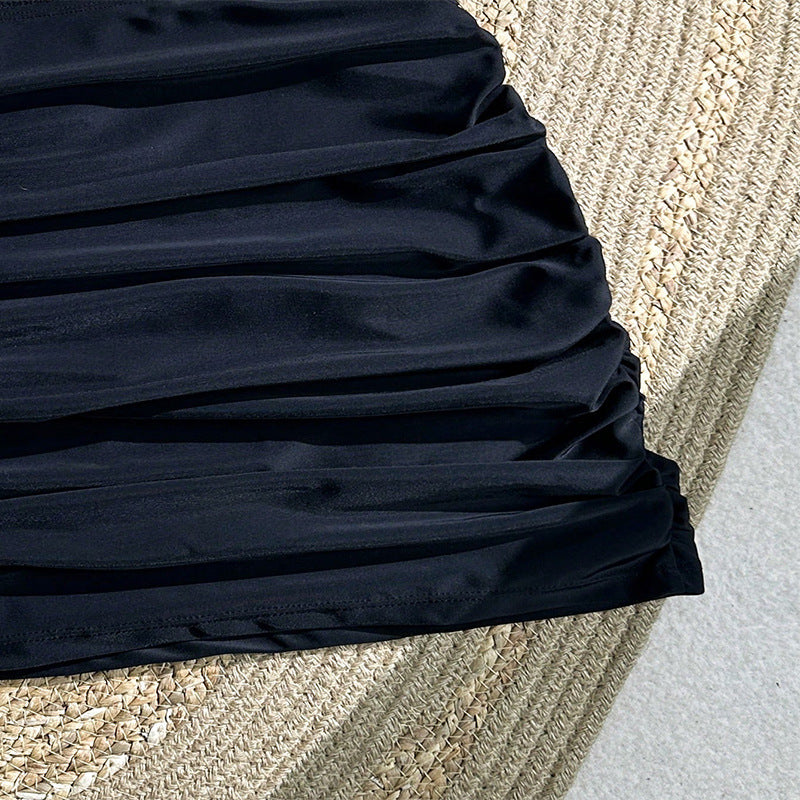 Dame Højkvalitets Rødfugts-shorts med elastisk talje Skovae