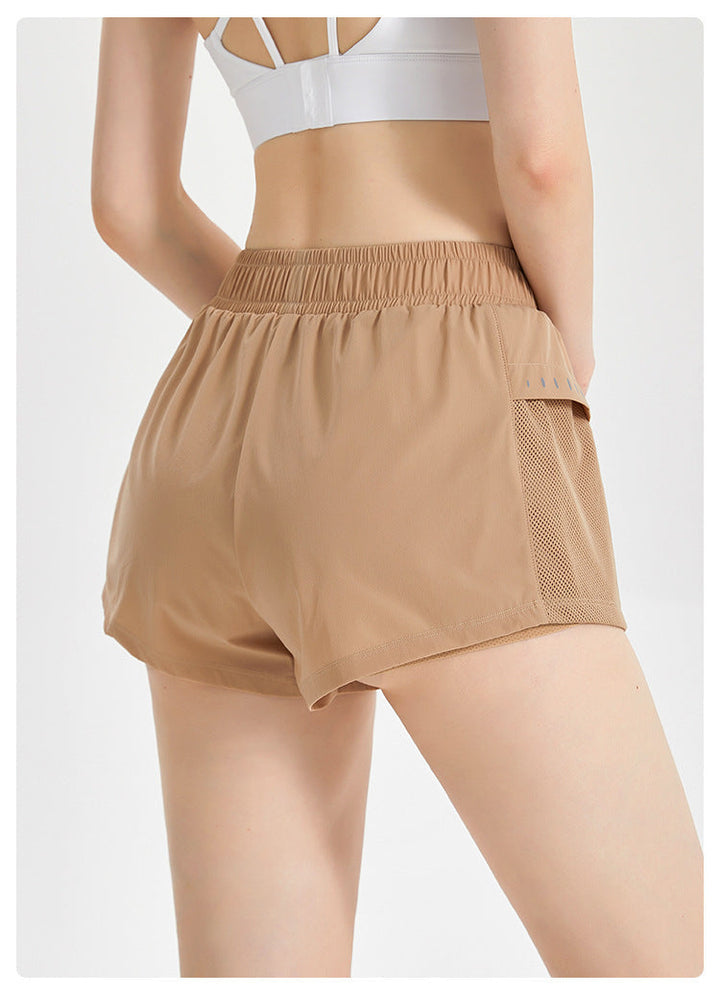 Stilla | Liv Anti Chafe Yoga Shorts Hurtør, Lommer & Mavekontrol