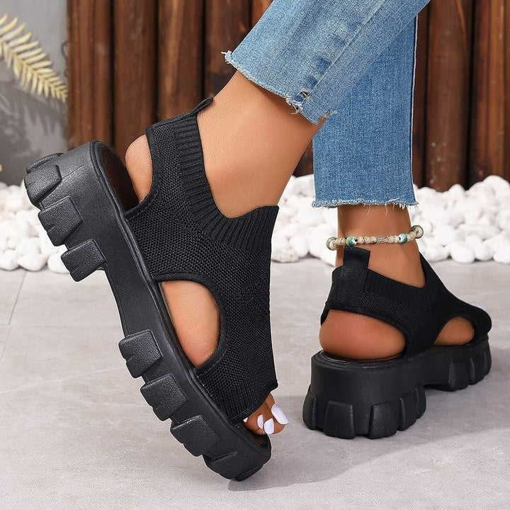 Dame Sportlige Sandaler med skridsikker sål og åndbart overmateriale Stilla