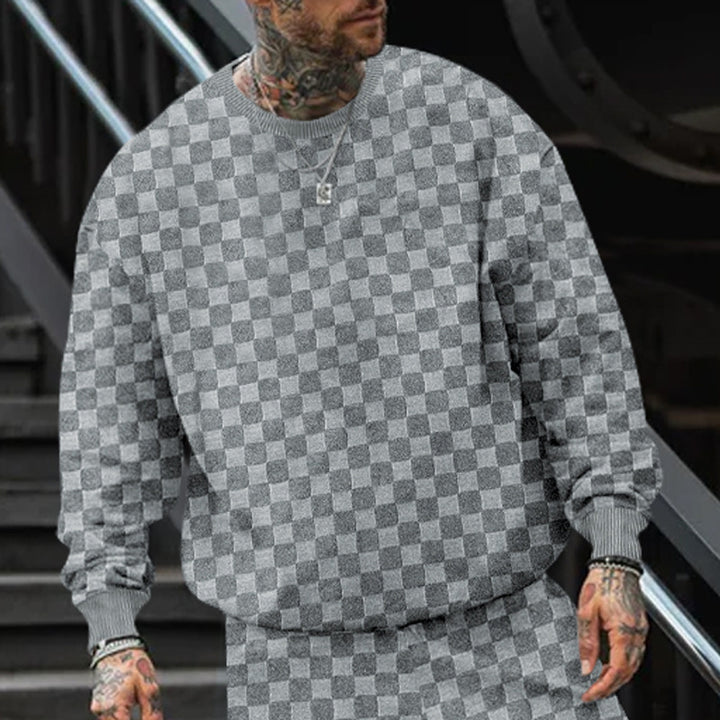 Herrer afslappet oversized sweater lavet af blødt materiale Stilla