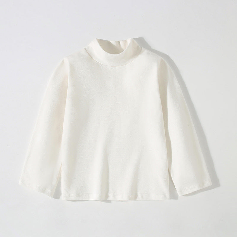 Pige Langærmet Mock Neck Top Stilla