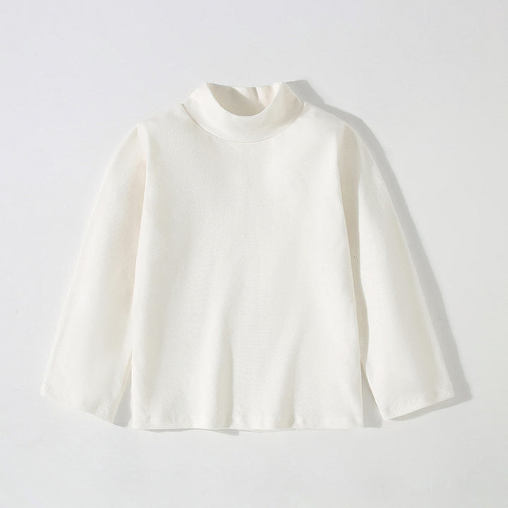 Pige Langærmet Mock Neck Top Stilla