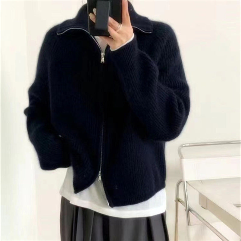 Femme Zip-Up Cardigan Stilla
