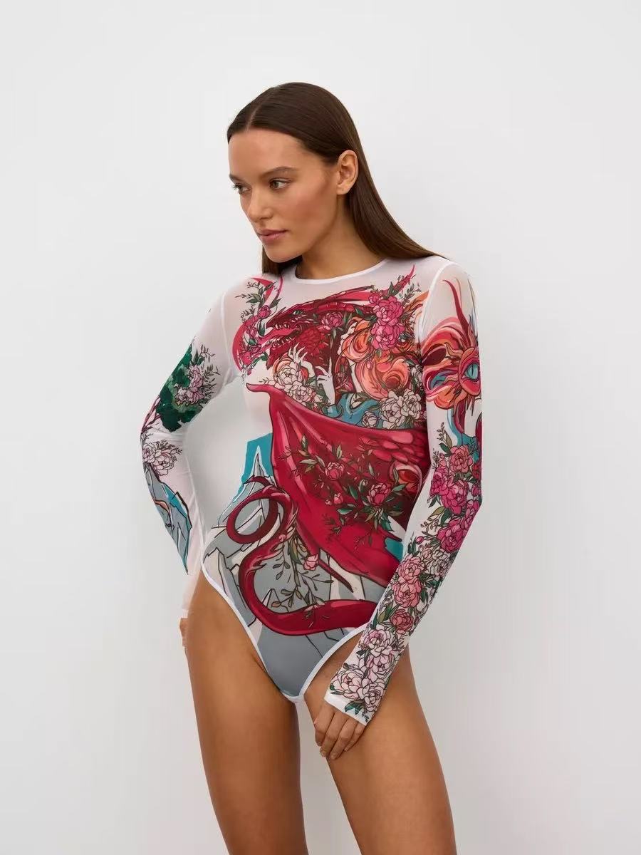 Dame figurtilpasset badedragt Skovae