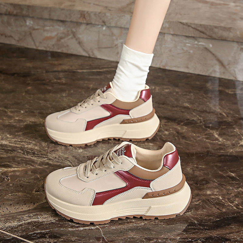 Dame Trendy Chunky Sneakers med innovativ dæmpningsteknologi og åndbar konstruktion Stilla