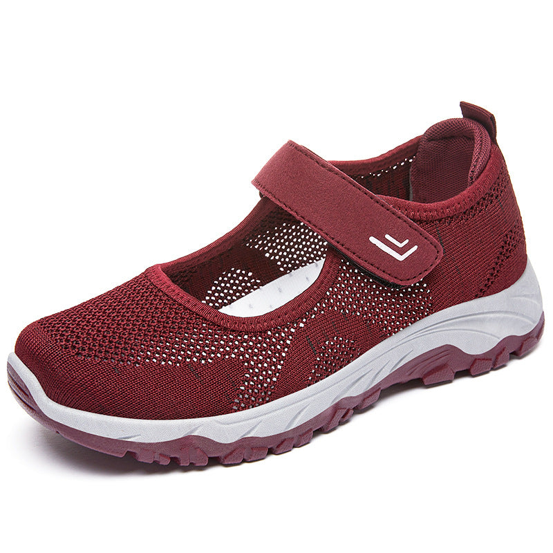 Dame Sportslige Mary Jane Sneakers med åndbart overmateriale Stilla