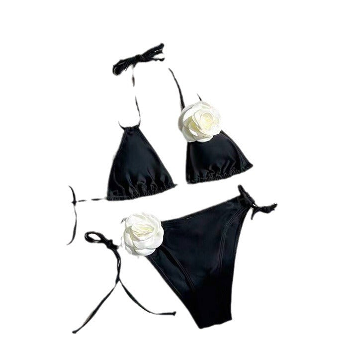 Dame blomstret bikinino Stilla