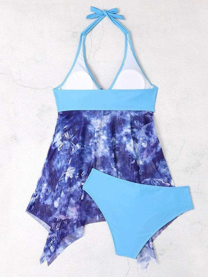 Dame Stilfuld Halter Tankini Sæt Stilla