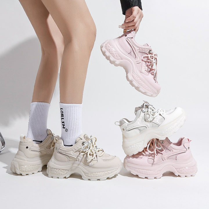 Dame Funktionelle Dæmpningssneakers i sporty Design Stilla