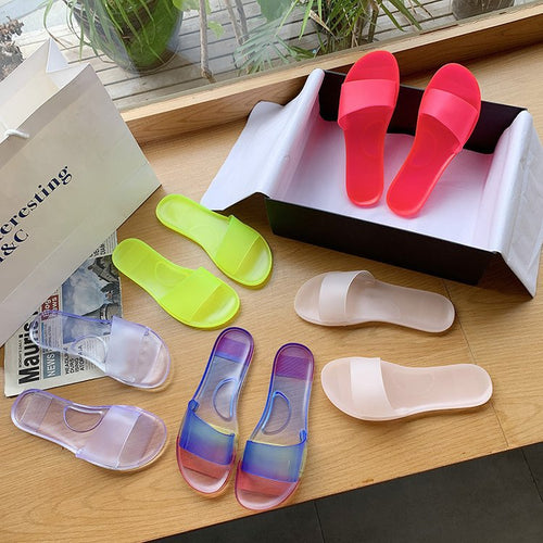 Dame Komfort-sandaler med bred rem lavet af højkvalitets plastik Stilla