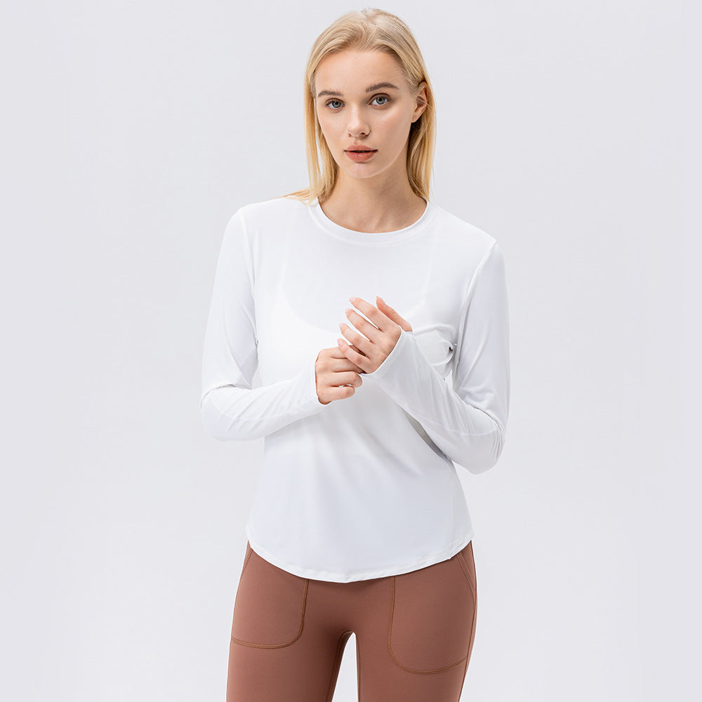 Dame Sporty Langærmet T-shirt med UV-beskyttelse og åndbare egenskaber Stilla