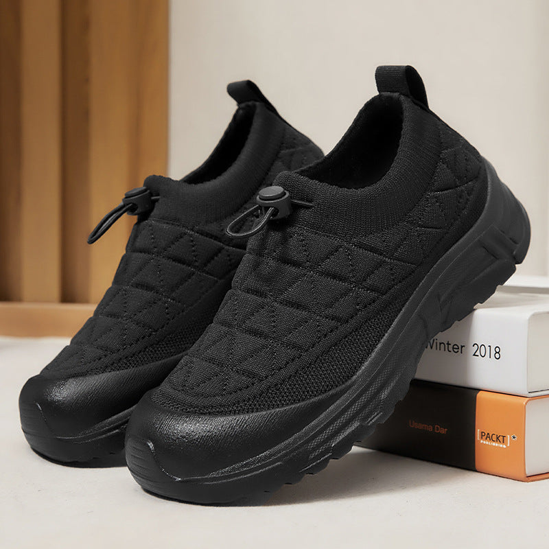 Dame Komfortable Sneakers med elastisk overdel og støddæmpende sål Stilla