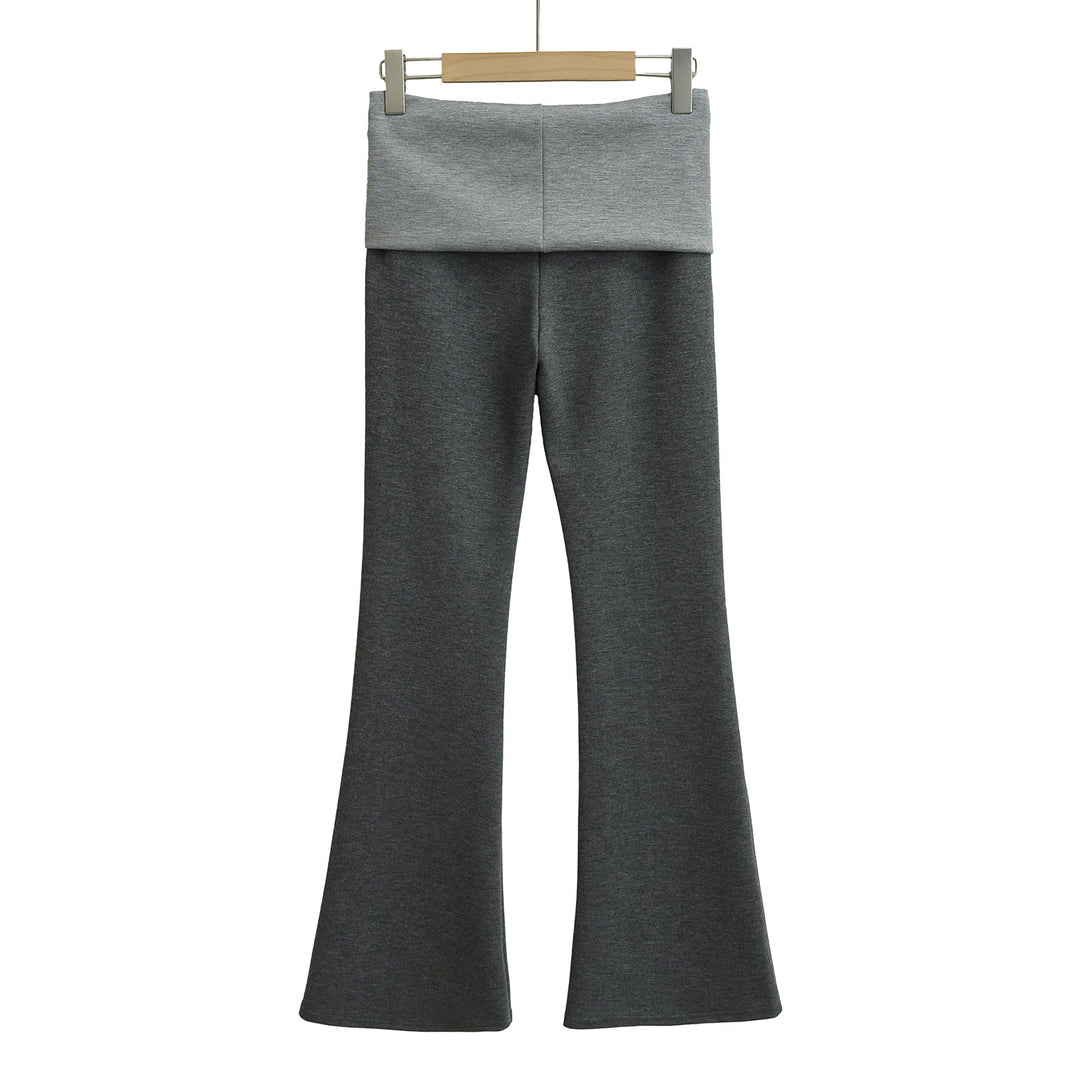 Dame Flared Leggings med høj komfortliv og åndbart materiale Stilla