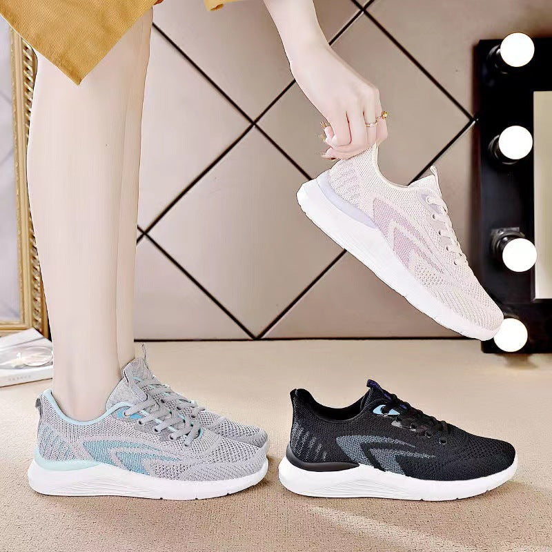 Herrer løbe- og fritidssneakers med åndbare mesh-overflade og fleksibelt såleprofil Stilla