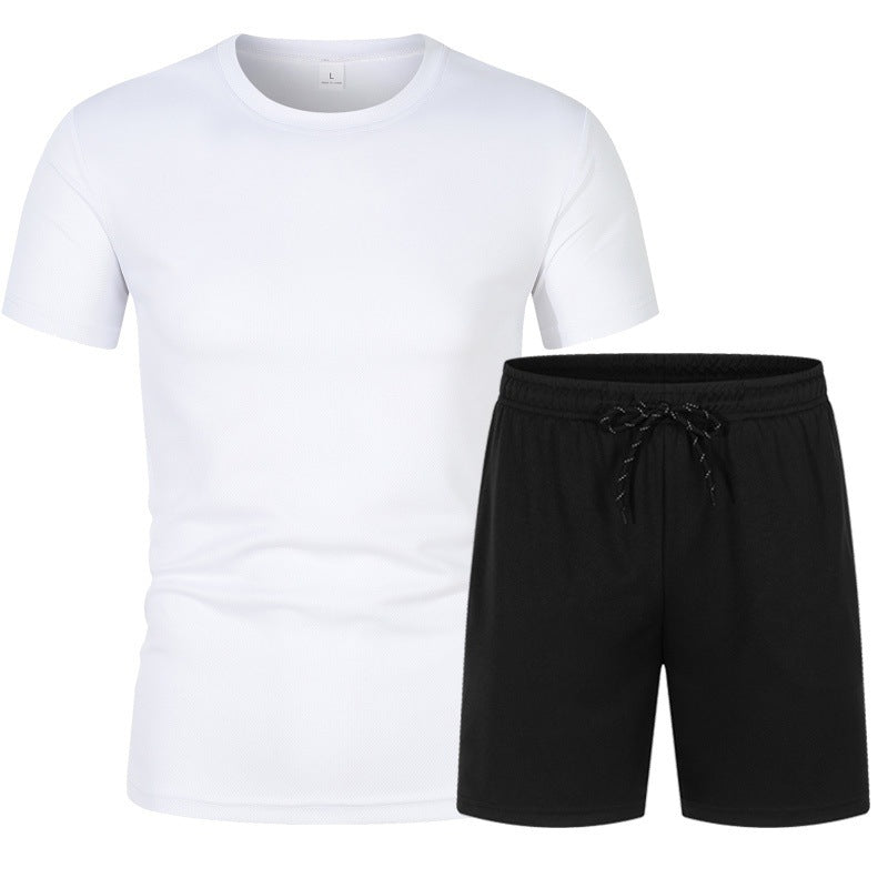 Dame Sporty T-shirt og korte træningsshorts sæt Stilla