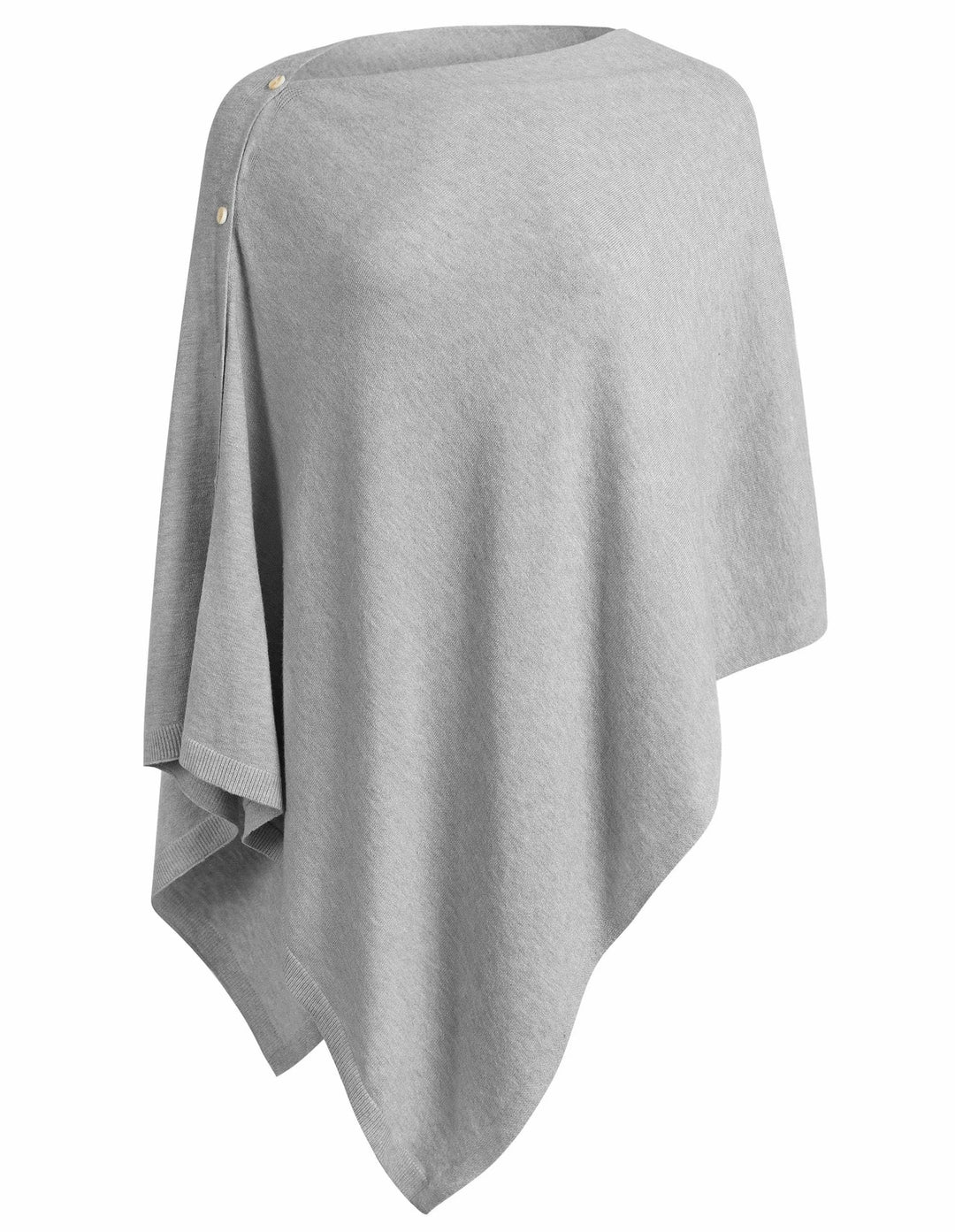 Dame Komfortabel Oversized Poncho Wrap Stilla