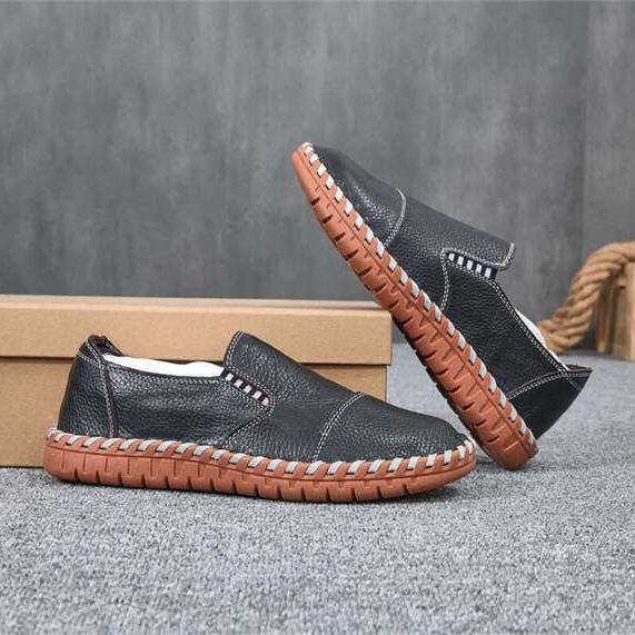 Herrer Fritids Læder Slippers Stilla